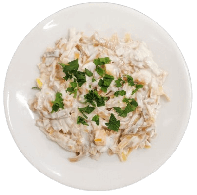 Yoğurtlu Erişte Salatası